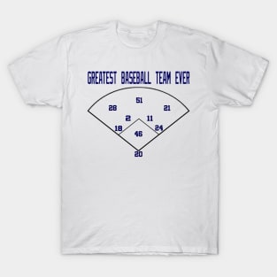 greatest team ever new york yankees T-Shirt